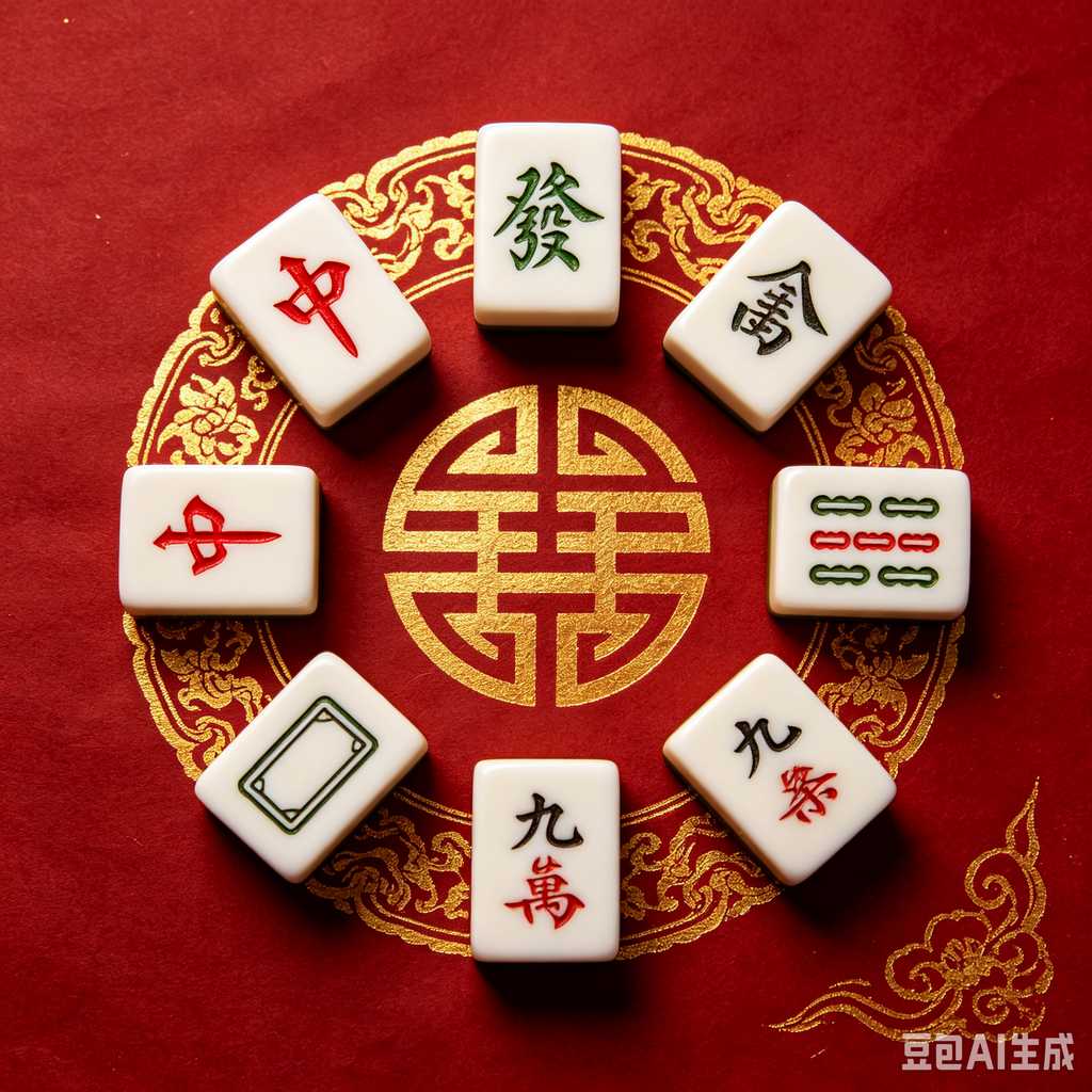 classic color mahjong tiles