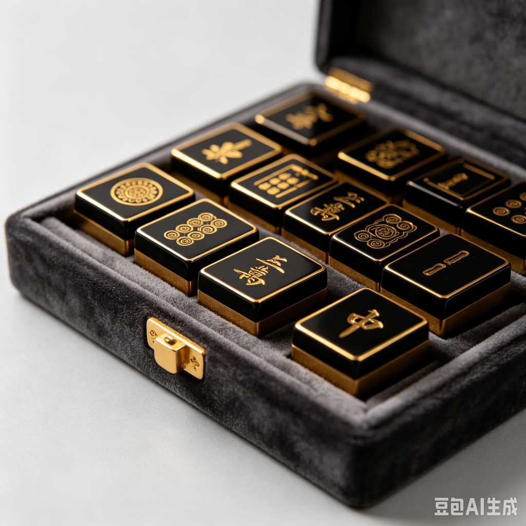 holiday gift mahjong set