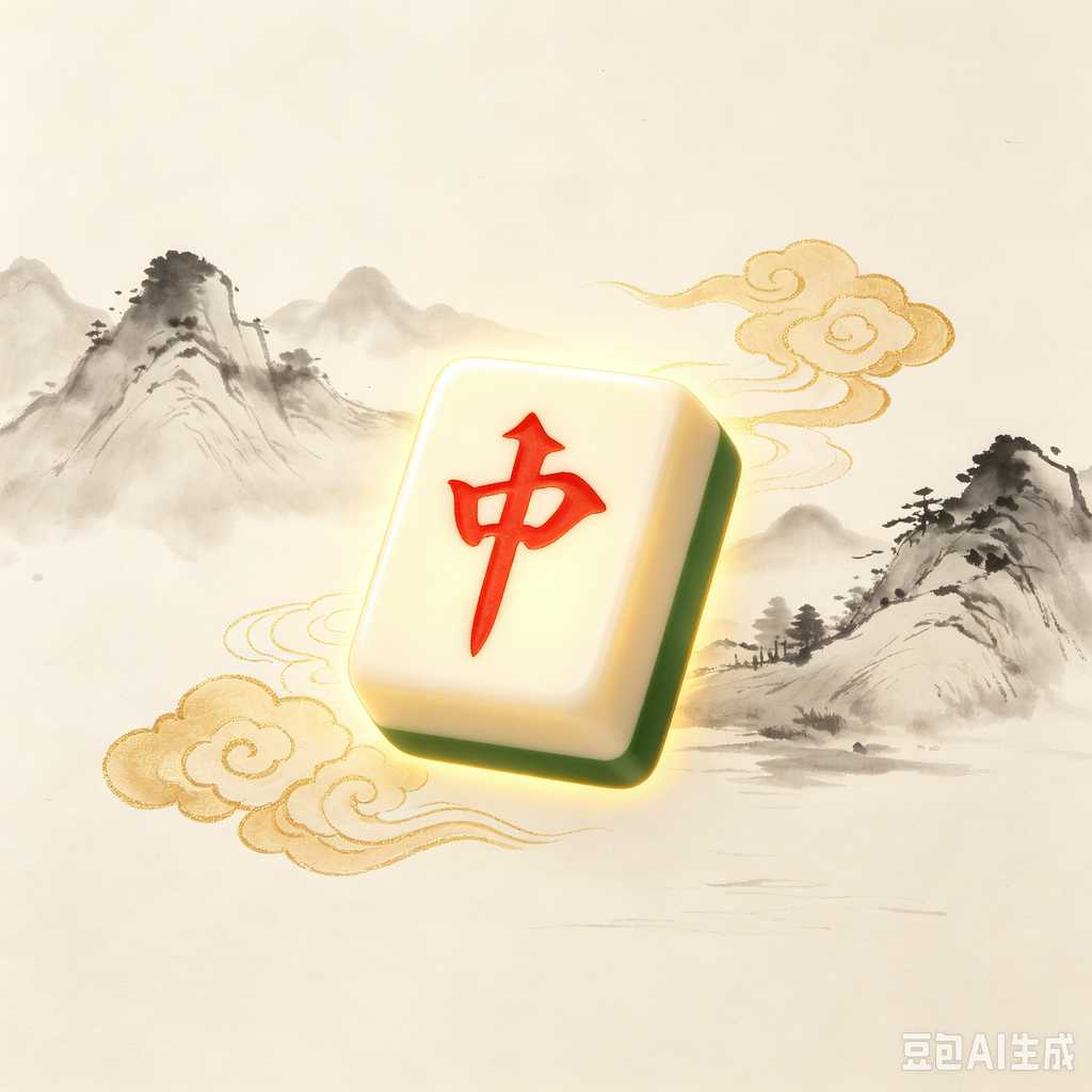 new year custom mahjong set