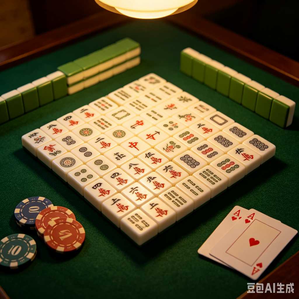 ornamental mahjong tiles
